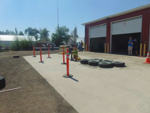 Jr. Firefighter Obstacle Course